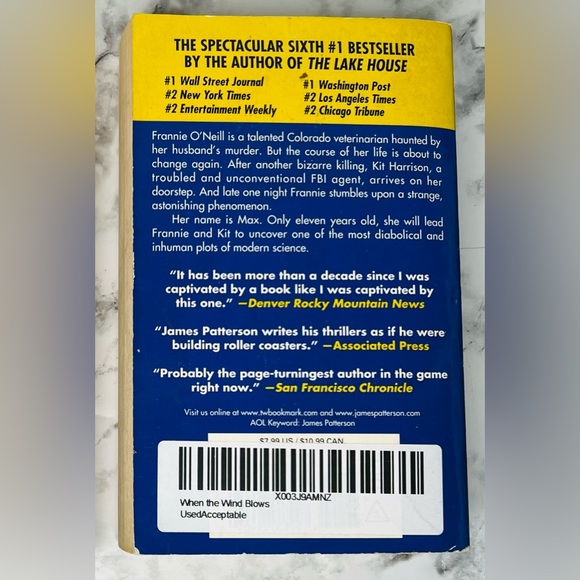 Set of 2 paperbacks Suzanne Brockmann James Patterson - Picture 6 of 6